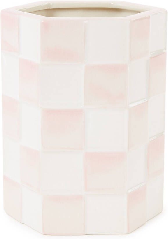 &k amsterdam Vichy Vaas Roze