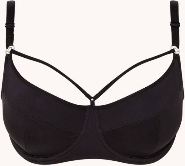 Marlies Dekkers Space Odyssey Niet voorgevormde Balconette Bh | Wired Unpadded Black 75d
