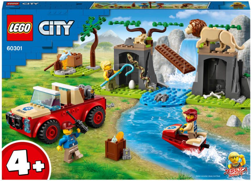 Lego City Wildlife Rescue Off Roader Toy(60301 )