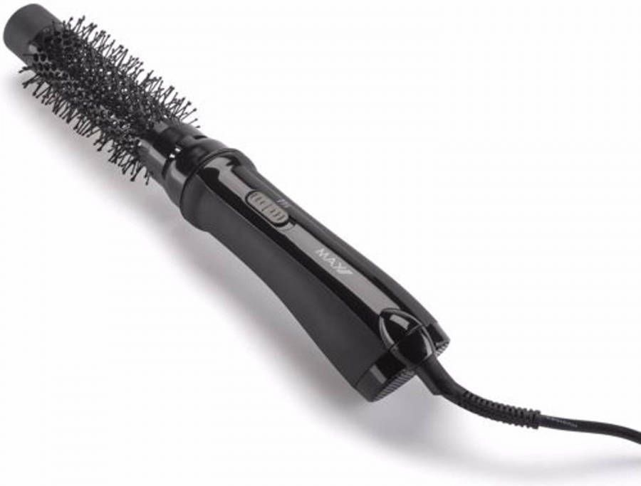 Max Pro Heteluchtborstel Singel Airstyler(Zwart )
