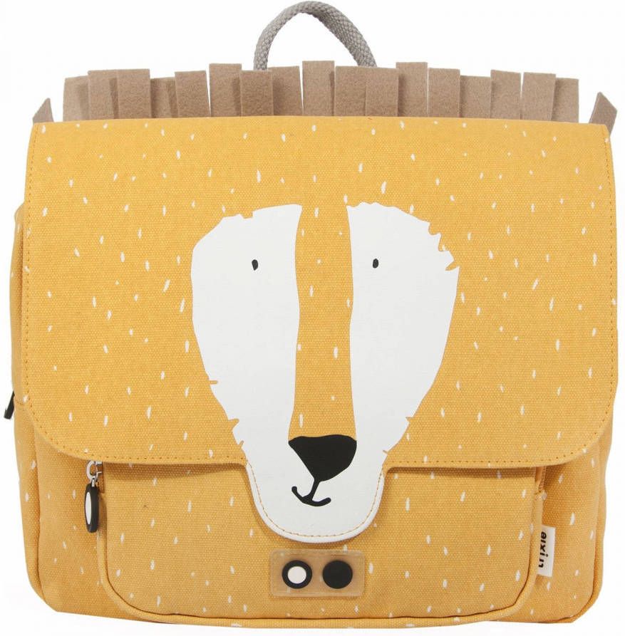 Fan Toys Trixie Schooltas Mr. Lion 7 Liter Polyester Geel