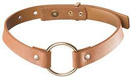 Bijoux Indiscrets Maze Single Chocker Bruin