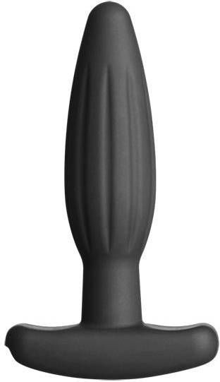 ElectraStim Silicone Noir Rocker Small Butt Plug