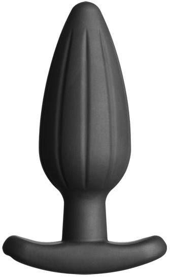 ElectraStim Silicone Noir Rocker Large Butt Plug