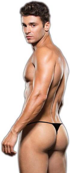 Envy Mesh G String Zwart S