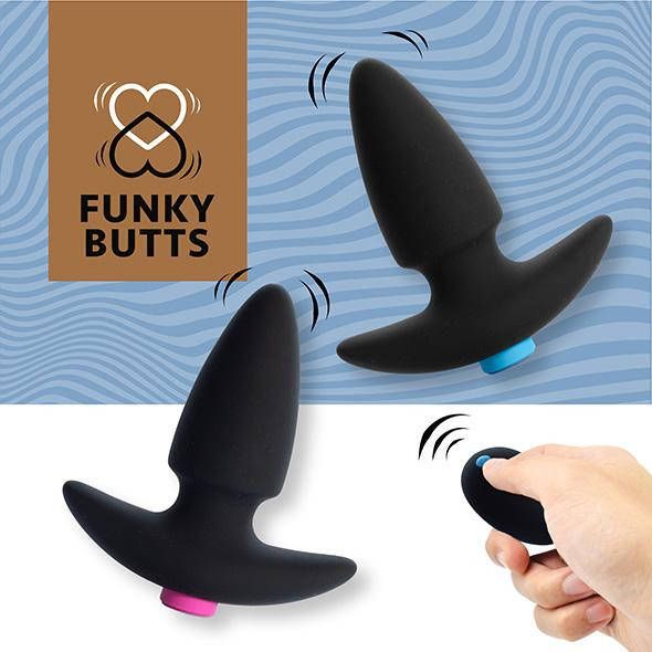 FeelzToys FunkyButts Butt Plug Set Met Afstandsbediening