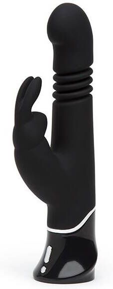 Fifty Shades of Grey greedy girl rechargeable thrusting g spot rabbit vibrator