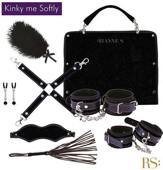 Rianne S RS Kinky Me Softly Bondage Set Zwart