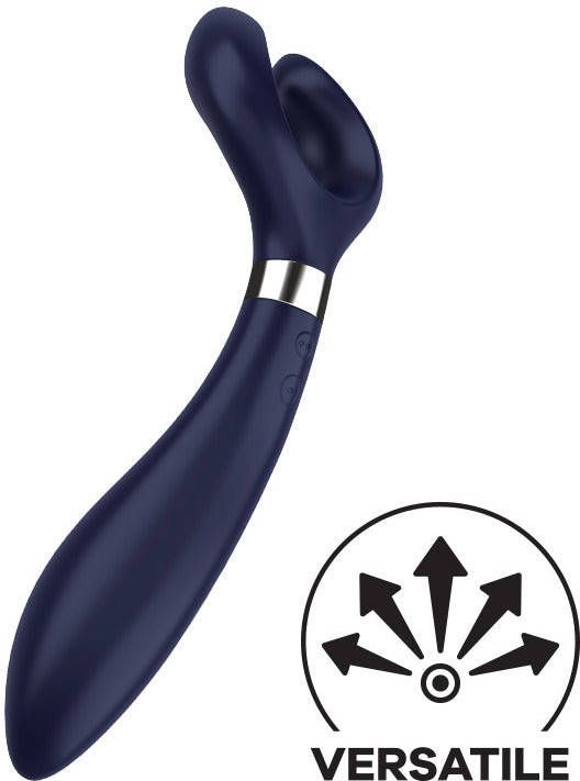 Satisfyer Endless Fun Multi Vibator Voor Koppels & Singles Blauw