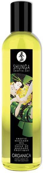 Shunga Massage Olie Organica Erotische Groene Thee