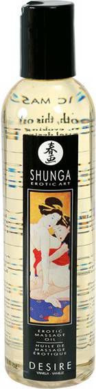 Shunga Massage Olie 240 ml Vanille