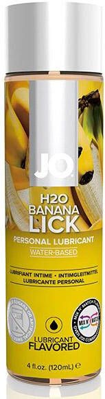 System JO H2O Glijmiddel Met Smaak Banaan