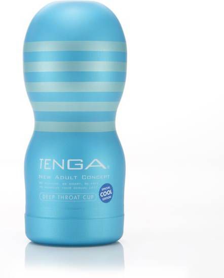 Tenga Deep Throat Cup Masturbator Blauw