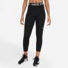 Nike Pro 365 Korte legging met mesh vlakken en halfhoge taille voor dames Zwart online kopen