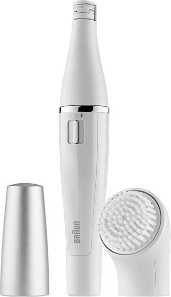 Braun Elektrische gezichtsreinigingsborstel Gezichtsepilator en gezichtsreinigingsborstel FaceSpa 810
