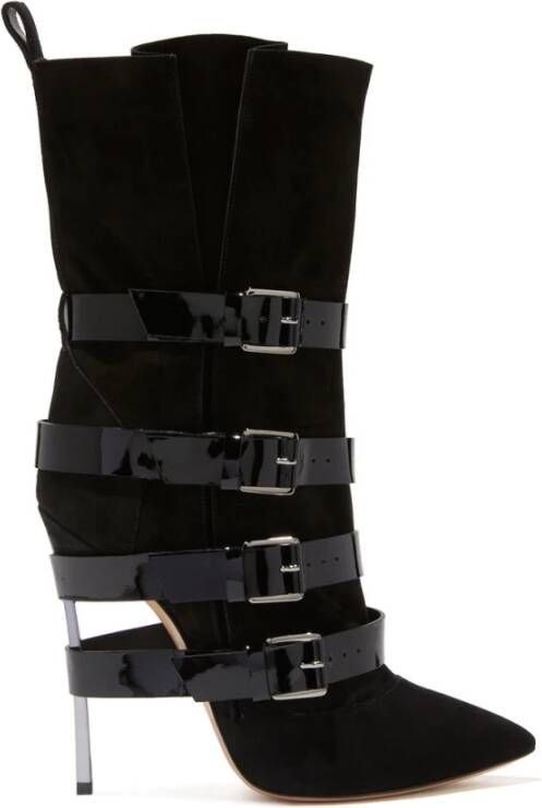 Casadei Blade Kinky Boots , Zwart, Dames