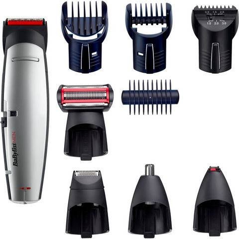 Babyliss Multifunctionele trimmer E837E MEN X 10 Multigrooming set voor hoofd, gezicht & lichaam