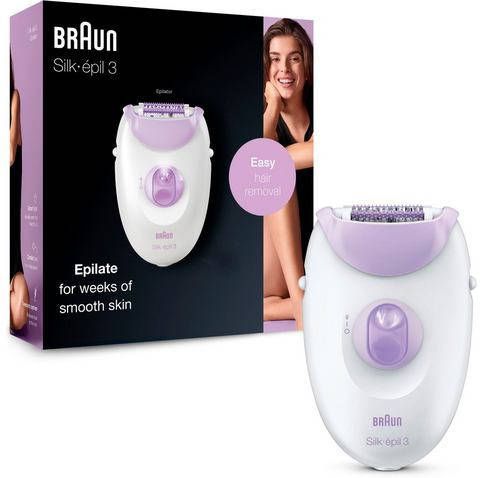 Braun Epilator Silk épil 3 170 voor langdurige ontharing