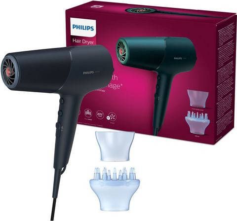 Philips Haardroger Series 5000 BHD512/00 optimale resultaten zonder schade door oververhitting dankzij de thermoshield technologie