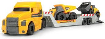 Dickie Toys Mack/Volvo Bouwvoertuigen Transport Truck