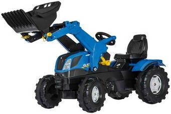 rolly toys rolly®, toys Traptractor rollyFarmtrac New Holland met rollyTrac Lader