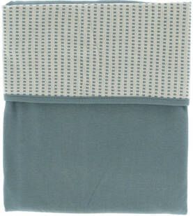Snoozebaby Organische Wiegdeken Smokey Green 75x100 Cm