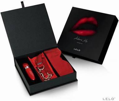 Lelo Adore me pleasure set, bondage voor beginners, rood