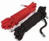 Fifty Shades of Grey bondage rope twin pack rood en zwart online kopen