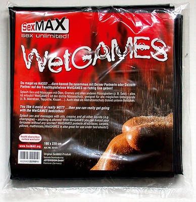 SexMax Wetgames massagelaken 180 x 220 cm