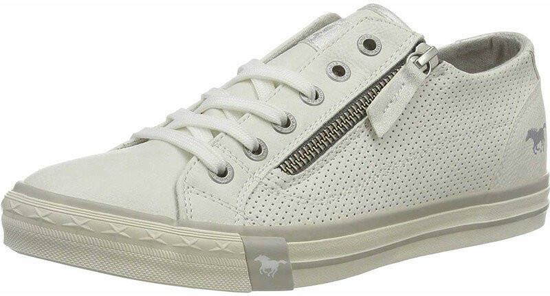 Mustang Dames Veterschoenen  Wit