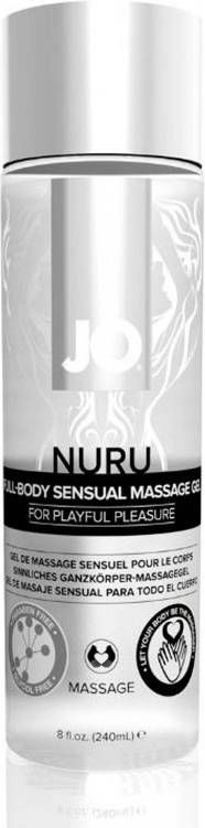 System JO Nuru Full Body Sensual Massage Gel 240 ml
